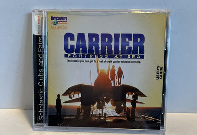 Carrier Fortress At Sea Discovery Channel PC CD-ROM 1996 Rmg USA