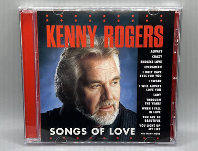 CD Kenny Rogers: Songs of Love (1998 Madacy, Canada) Scratch Free