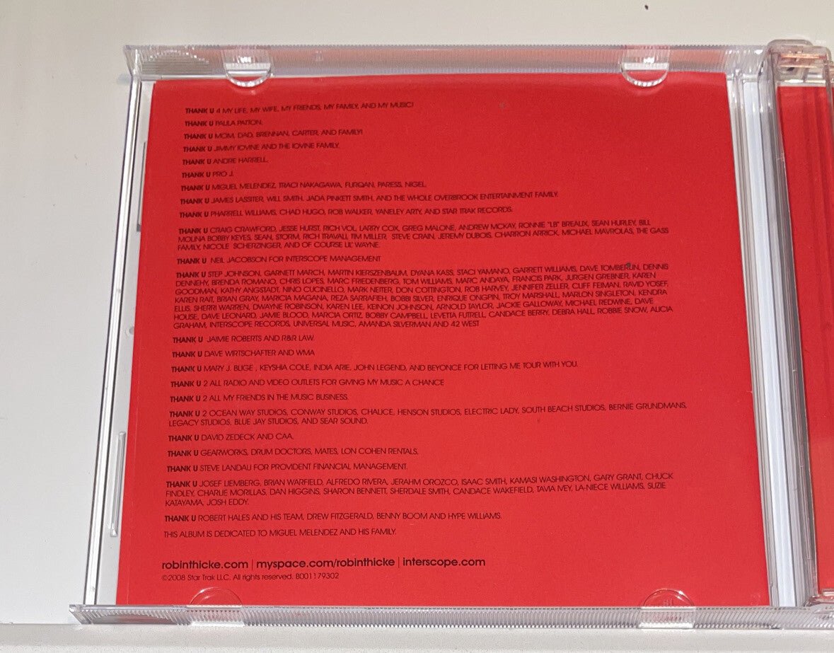 (CD) Robin Thicke - Something Else [2008, Star Trak/Arista] USA - Darktower Media