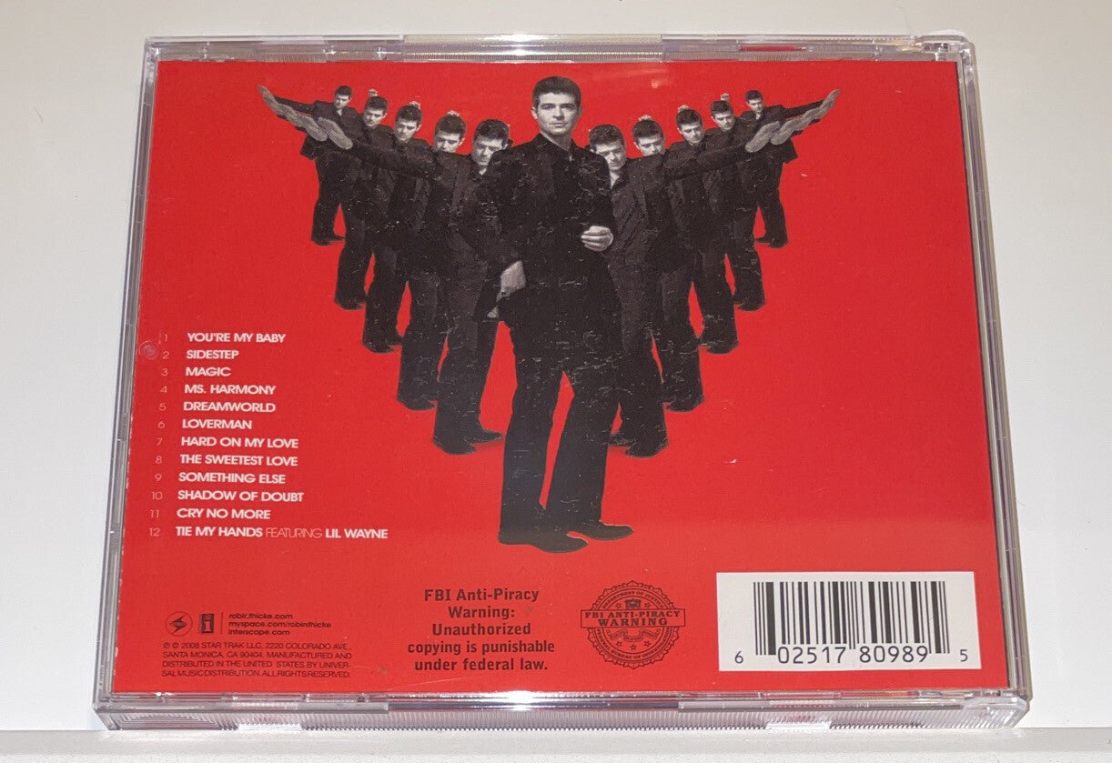 (CD) Robin Thicke - Something Else [2008, Star Trak/Arista] USA - Darktower Media