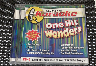 CD "Ultimate Karaoke(CD+G)-One Hit Wonders by Various Artists.