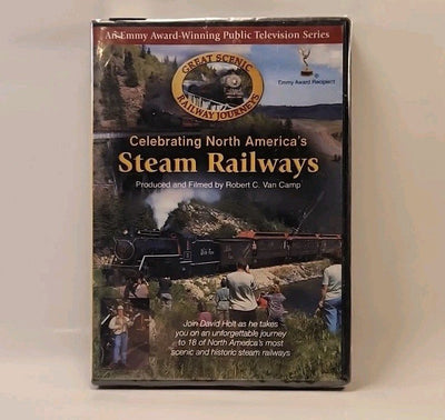 Celebrating North America's Steam Railways (DVD 2010 Wide Eye Prods) r1s10 1169