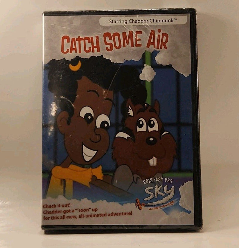 Chadder's Adventure Catch Some Air Chadder Chipmunk VBS DVD 2012 w1s1 1220 - Darktower Media
