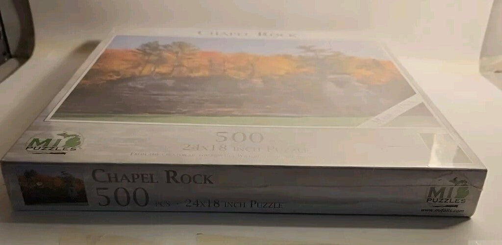 Chapel Rock MI Puzzles Jigsaw 500 Piece NEW Sealed. 24"x18" - Darktower Media