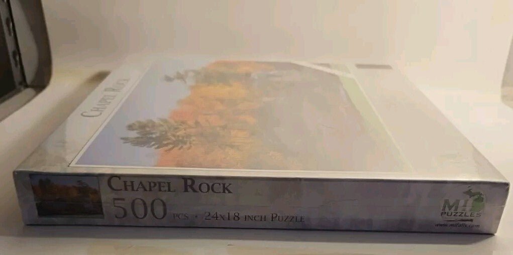 Chapel Rock MI Puzzles Jigsaw 500 Piece NEW Sealed. 24"x18" - Darktower Media