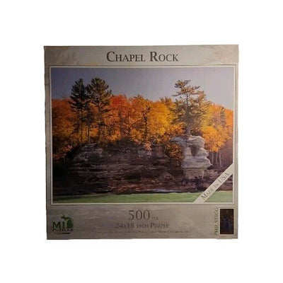 Chapel Rock MI Puzzles Jigsaw 500 Piece NEW Sealed. 24"x18"