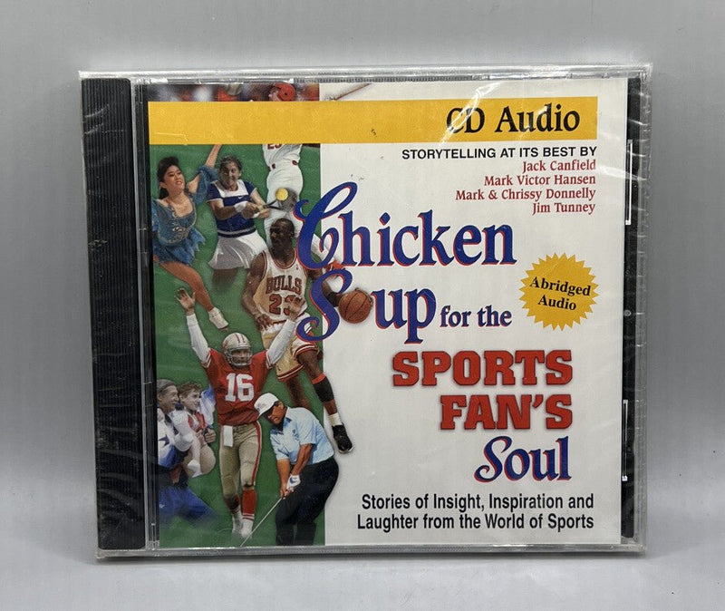 Chicken soup for the sports fan’s soul￼ Audio Cd 2000 New Factory Sealed Rare ! - Darktower Media