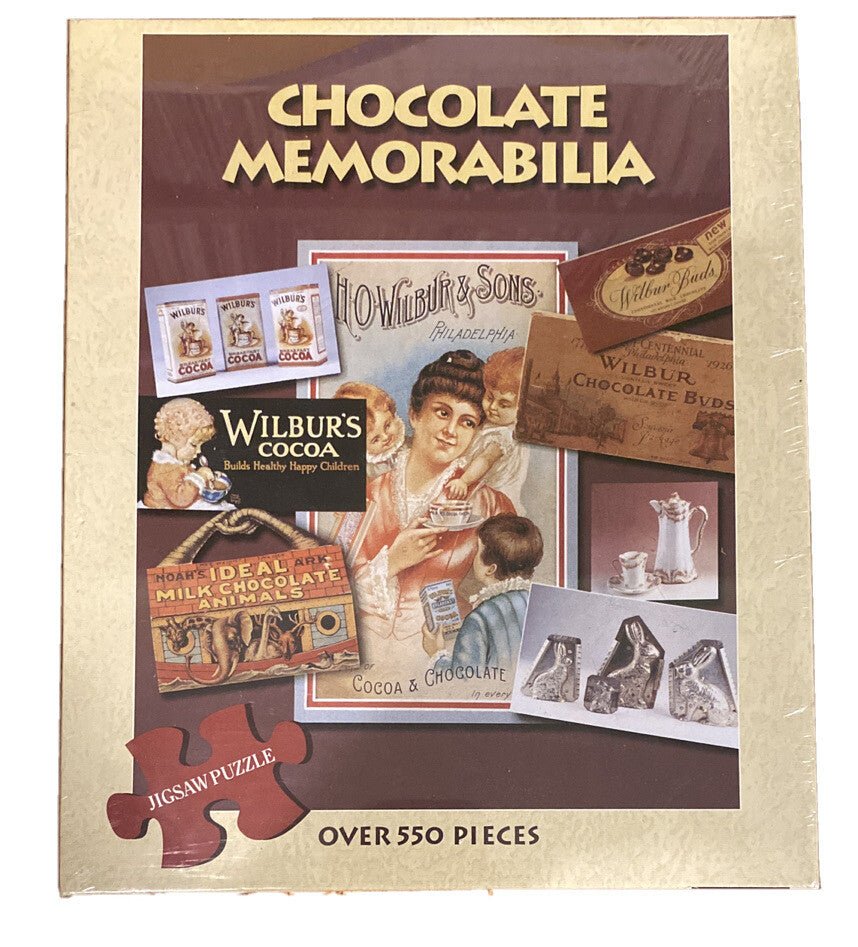 Chocolate Memorabilia A Quality Jigsaw Puzzle 18” X 24” Over 550 Pieces. - Darktower Media