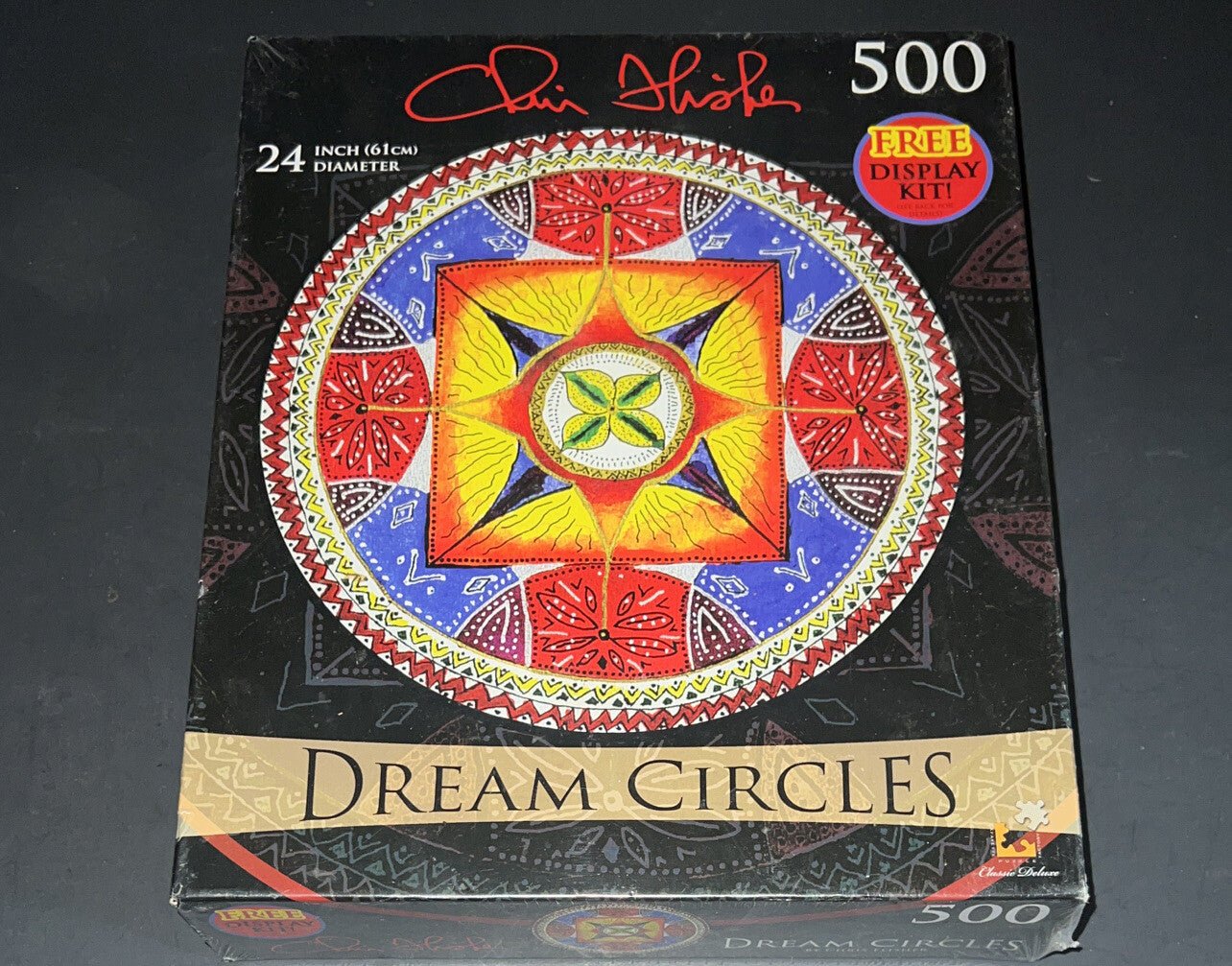 Chris Flisher 500 Pc Dream Circles "Bandala" Deluxe Puzzle With Display Kit - Darktower Media