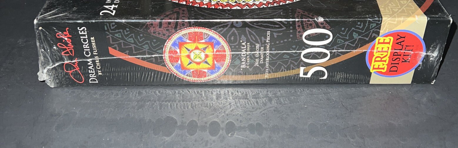 Chris Flisher 500 Pc Dream Circles "Bandala" Deluxe Puzzle With Display Kit - Darktower Media