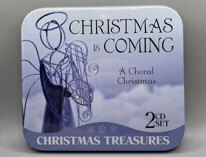 Christmas is Coming a Choral Christmas 2 Cd Set Sealed New Collectible Tin 4562 - Darktower Media
