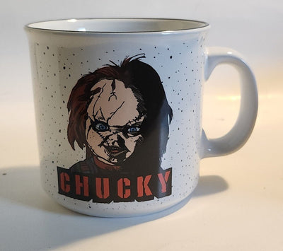 Chucky Coffee Cup Mug Wanna Play 20 oz Universal Studios New