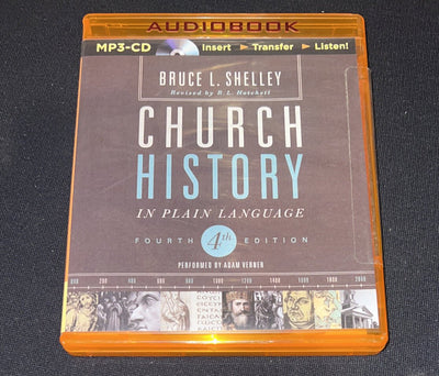 Church History in Plain Language: Fourth Edition (AUDIO CD) Unused MP-3 4th Edit
