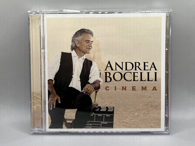 Cinema by Andrea Bocelli CD, 2015 Sugar Music USA NM