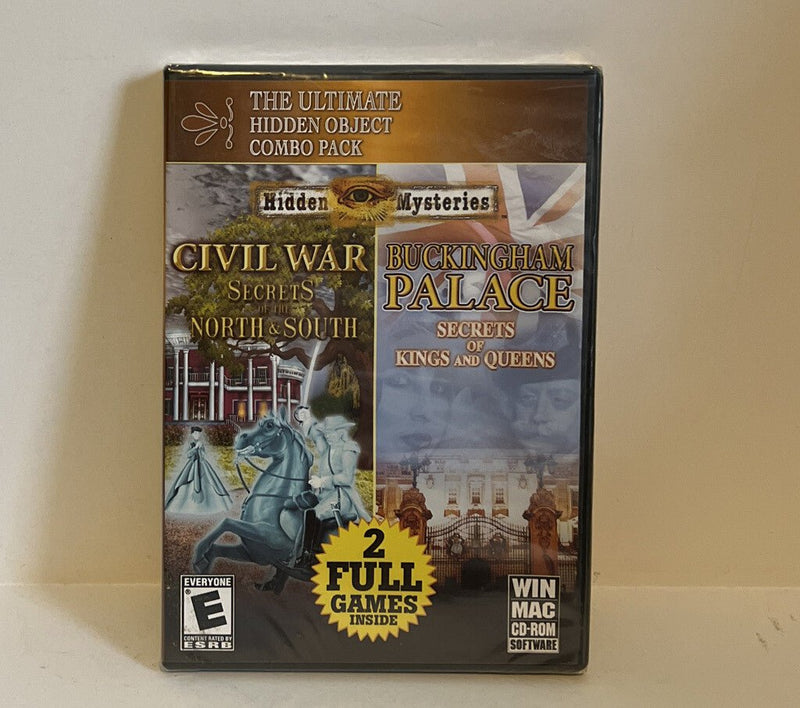 Civil War Secrets and Buckingham Palace Hidden Mysteries Combo Pack PC/MAC NEW - Darktower Media