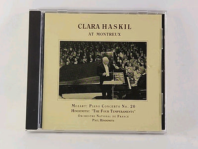 CLARA HASKIL At Montreux MOZART Concerto 20 /Hindemith 4 Temperments 1995 w13793