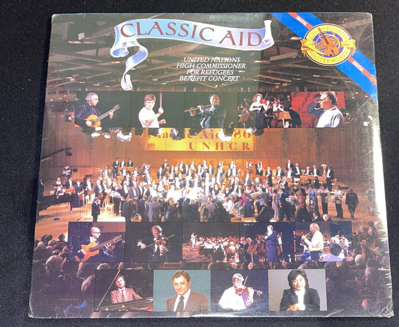 Classic Aid (1987) Vinyl LP • Benefit Concert, Zubin Mehta, John Wiliams New - Darktower Media