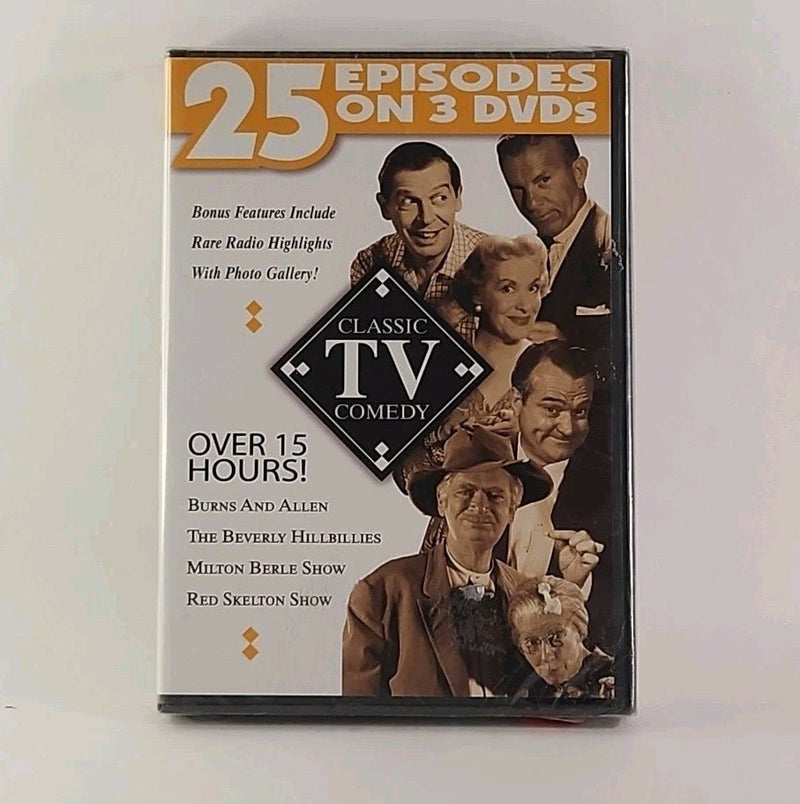 Classic TV Comedy 3 DVDs 25 Episodes Beverly Hillbillies Red Skelton NEW w1 4181 - Darktower Media