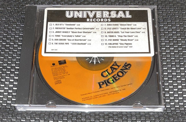 Clay Pigeons OST Advance Promo Copy Universal 1998 Rare ! - Darktower Media