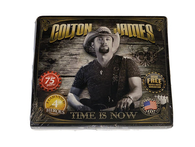 COLTON JAMES - TIME IS NOW NEW CD