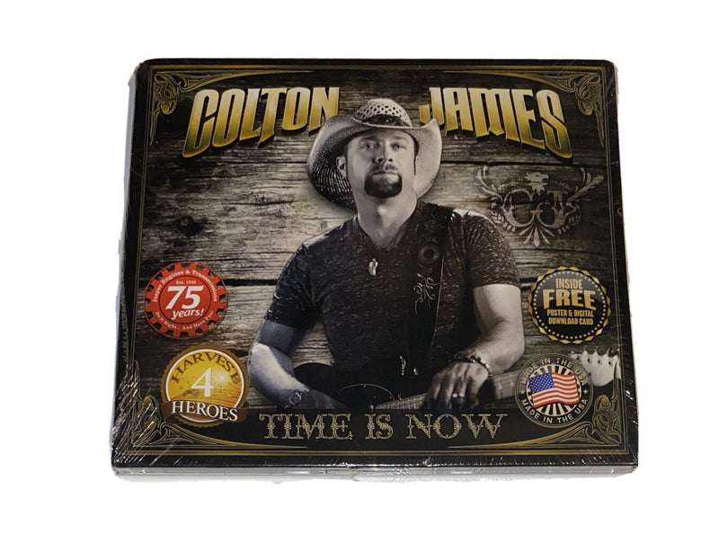 COLTON JAMES - TIME IS NOW NEW CD - Darktower Media