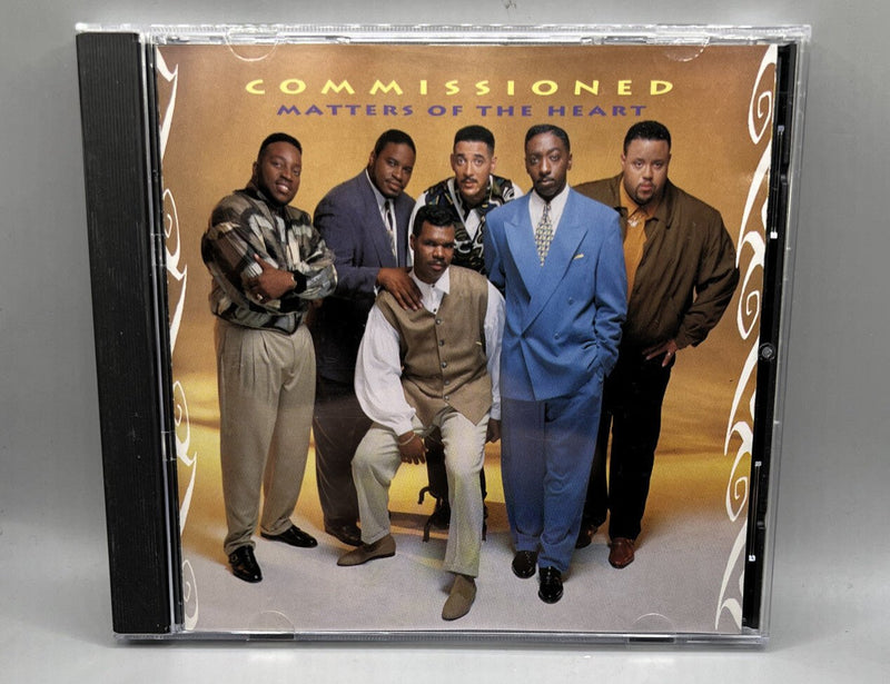 Commissioned - Matters Of The Heart (CD, 1994) Crc Near Mint USA - Darktower Media
