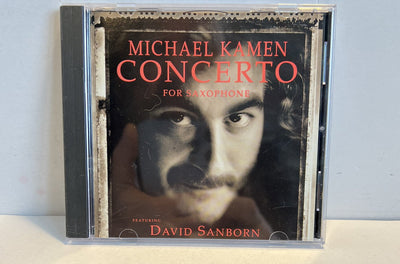 Concerto for Saxophone by Michael Kamen (CD 1990, Warner Bros) USA David Sanborn