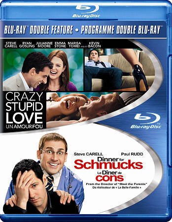 Crazy Stupid Love/Dinner for Schmucks (Blu-ray, 2013, 2-Disc Set) Paramount USA