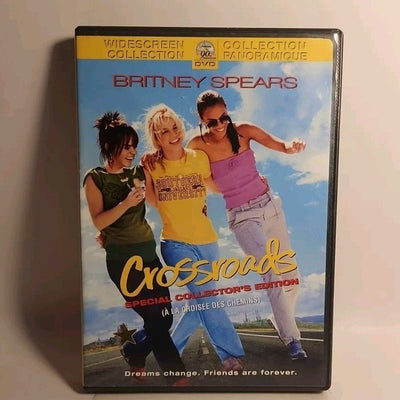 Crossroads DVD 2002 Britney Spears Collector's Edition Paramount USA with insert