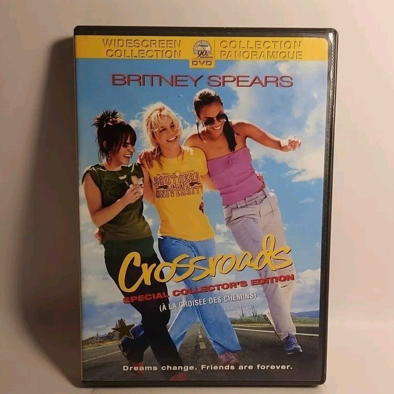 Crossroads DVD 2002 Britney Spears Collector's Edition Paramount USA with insert - Darktower Media