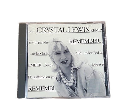 CRYSTAL LEWIS ~ Remember Audio CD (1992 Metro One) USA