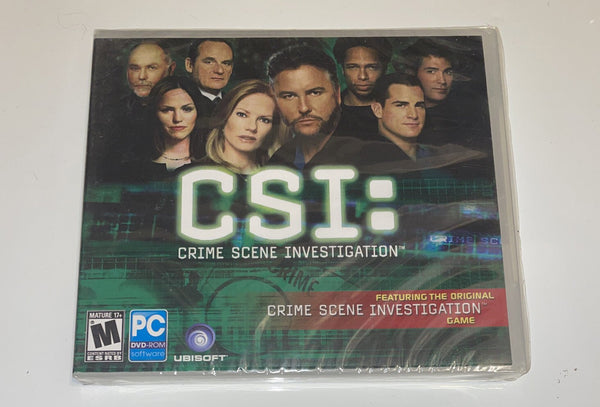 CSI: Crime Scene Investigation (PC, 2003) - Darktower Media