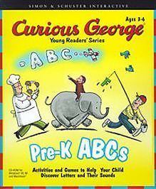 Curious George ABC Adventure Interactive CD - ROM (Windows/Macintosh, 1996) NEW - Darktower Media
