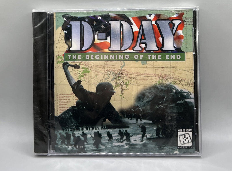 D - DAY: The Beginning of the End PC Game, CD - ROM in Original Sealed Case Sierra - Darktower Media