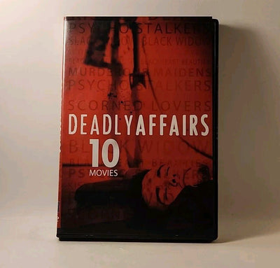 Deadly Affairs: 10 Movies (DVD, 2014, 2-Disc Set) Echo Bridge USA