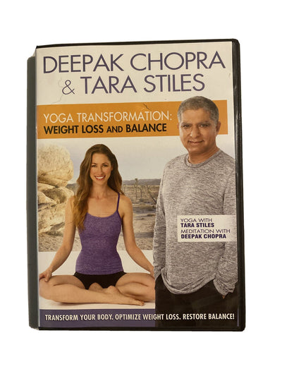 Deepak Chopra & Tara Stiles: Yoga Transformation Weight Loss and Balance NEW DVD