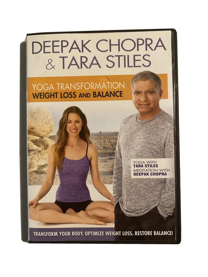 Deepak Chopra & Tara Stiles: Yoga Transformation Weight Loss and Balance NEW DVD - Darktower Media