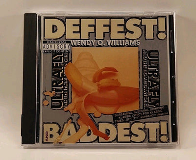 Deffest and Baddest by Williams, Wendy O. (CD, 2001) Canada  RARE w1s1 1349