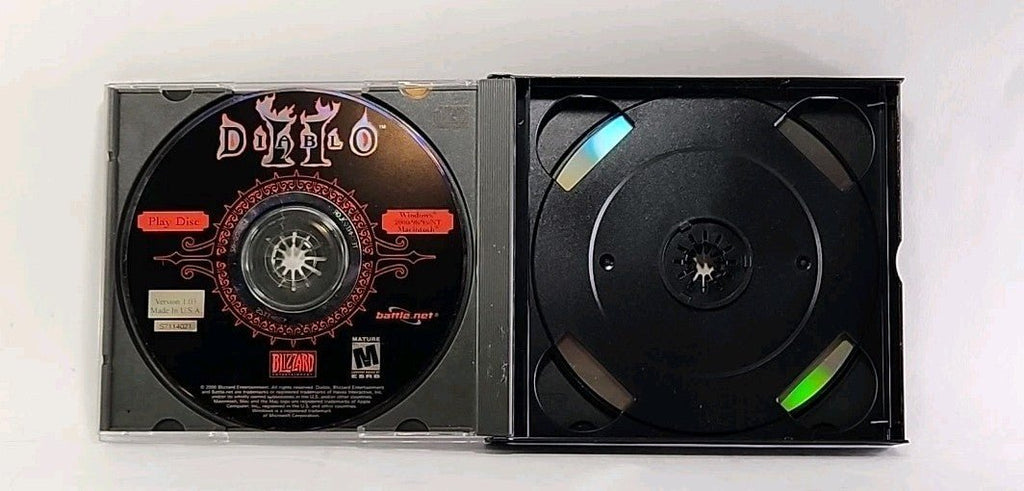 Diablo II - PC with 3 CD - ROM Discs, Fatbox with code, artwork and manual EUC 4756 - Darktower Media