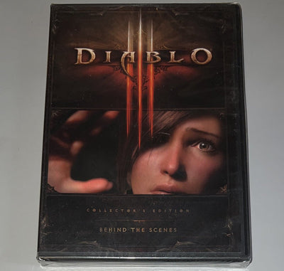 Diablo III 3 Collector's Edition Behind the Scenes Blu-Ray DVD Brand New Sealed