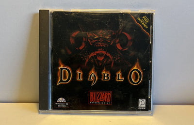 Diablo Video Game Windows 95 PC CD-Rom Near Mint