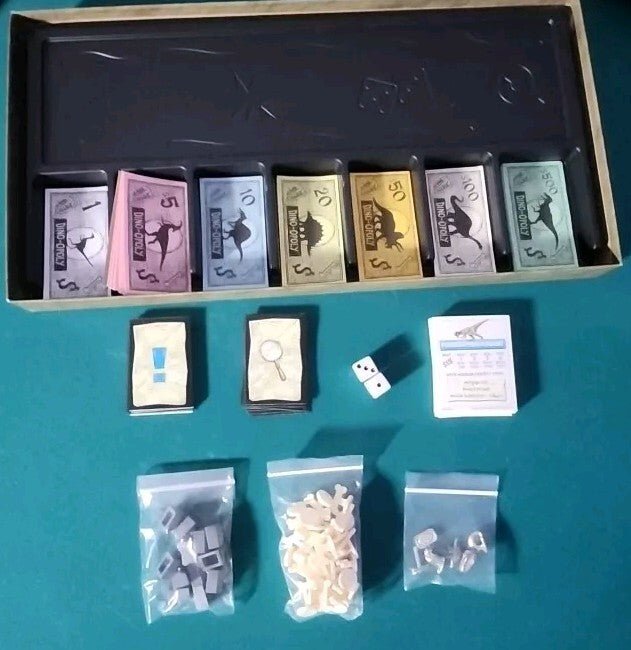 Dino - Opoly Monopoly Board Game *Complete Set* with instructions - Darktower Media