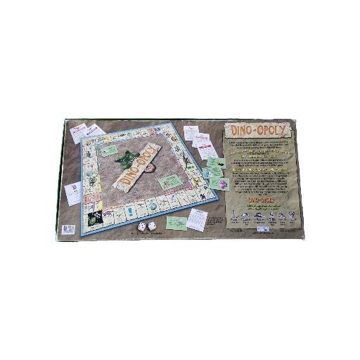 Dino - Opoly Monopoly Board Game *Complete Set* with instructions - Darktower Media
