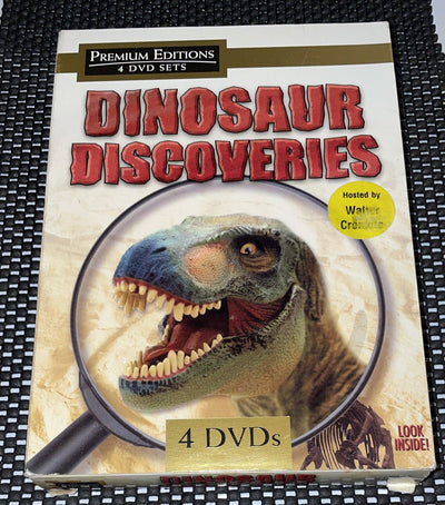 Dinosaur Discoveries (DVD, 2009, 4-Disc Set, Premium Editions) BRAND NEW - B617