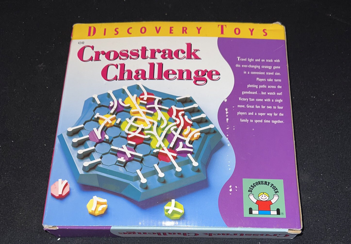 Discovery Toys Crosstrack Challenge Game Complete Excellent Condition In Box - Darktower Media