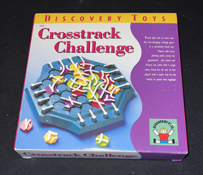 Discovery Toys Crosstrack Challenge Game   Complete Excellent Condition In Box
