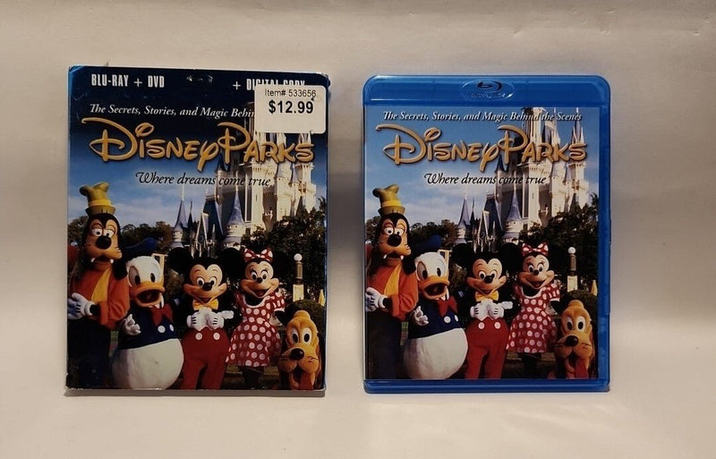 Disney Parks: The Secrets, Stories, Magic Behind the Scenes (Blu - ray/DVD) USA - Darktower Media