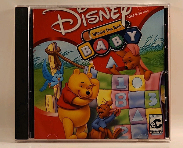 Disney Winnie the Pooh Games for Baby, Ages 9 - 24 Mos. PC CD - ROM 2001 w1s3 2577 - Darktower Media