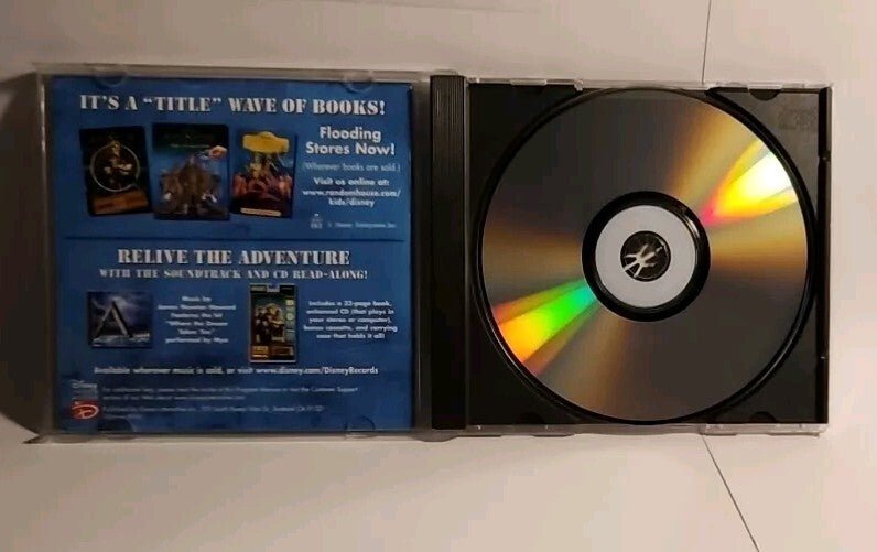 Disney's Atlantis: The Lost Games (PC Windows/Mac CD - ROM, 2001) NM USA - Darktower Media