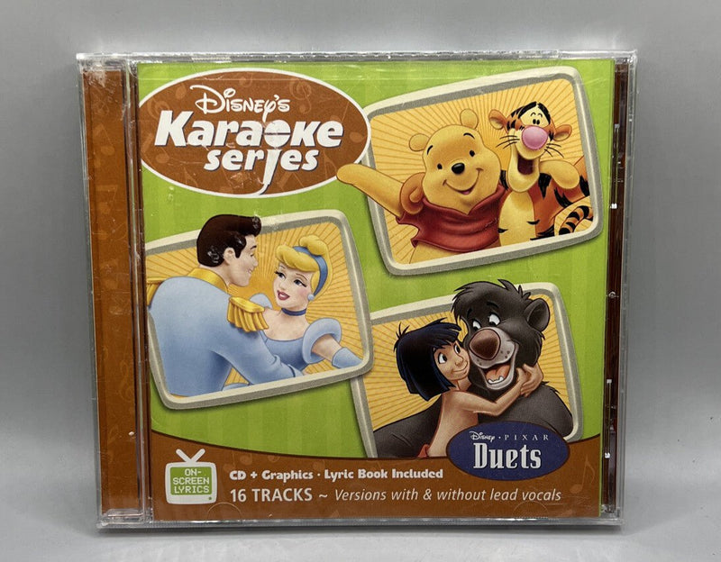 Disney's Karaoke Series: Duets by Various Artists (CD, 2004) USA New and Sealed - Darktower Media